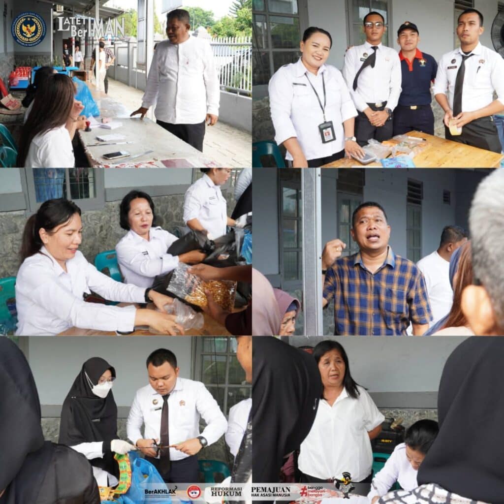 Utamakan Humanisme, Personel Gabungan Lapas Tebing Tinggi Perketat Pengamanan dan Layanan Kunjungan II Lebaran 1447 H