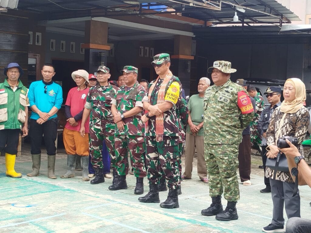 Wujudkan Program Swasembada Pangan Di TMMD ke 127 Kodim Brebes,Tim Wasev Tinjau Di 7 Lokasi Kegiatan