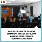Kapolres Sibolga Berikan Motivasi kepada Casis, Tekankan Pentingnya Percaya Diri