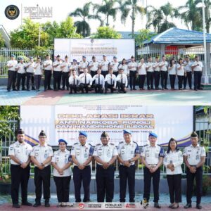 Dari Deklarasi ke Aksi, Lapas Tebing Tinggi Nyatakan Zero Halinar Tanpa Kompromi