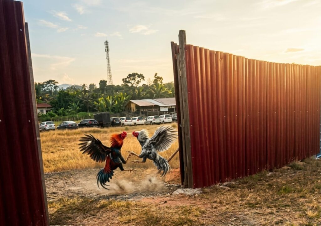 Dugaan Sabung Ayam di Siantar Berlangsung Terbuka, Warga Soroti Minim Penindakan