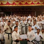 Kala Hitam Indonesia Siantar Satukan 100 Karateka dalam Latihan Bersama dan Ujian Sabuk