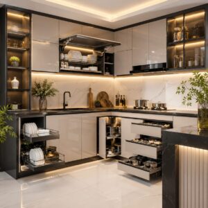Kitchen Set Aluminium-ACP, Solusi Dapur Modern yang Tahan Lama dan Tampil Mewah