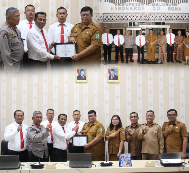 Polres Simalungun Raih Penghargaan Pemkab, Bukti Keseriusan Perangi Narkotika di Tanoh Habonaron Do Bona