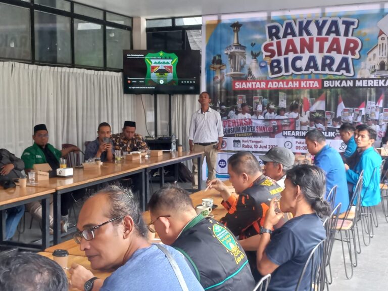 Respons Aksi di KPK, Rakyat Siantar Bicara Tegas Tolak Fitnah dan Provokasi