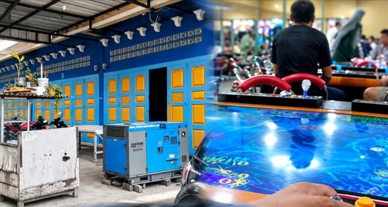 Lokasi Gelper Tembak Ikan Yang Diduga kembali beroperasi di belakang Paradep Pematangsiantar